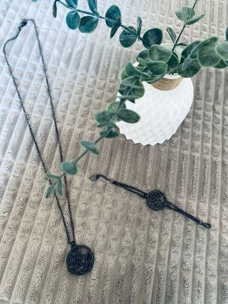 Collar y pulsera vintage Bimba y Lola