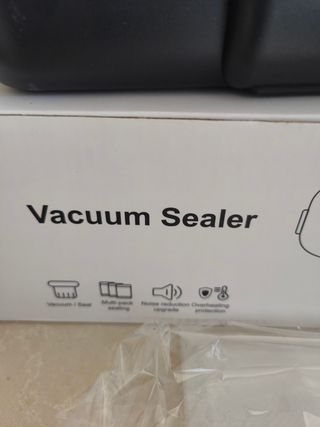 Maquina sellado al vacío