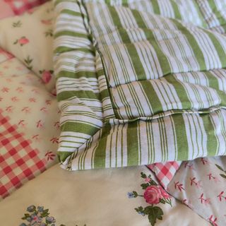 Edredón nórdico patchwork rústico