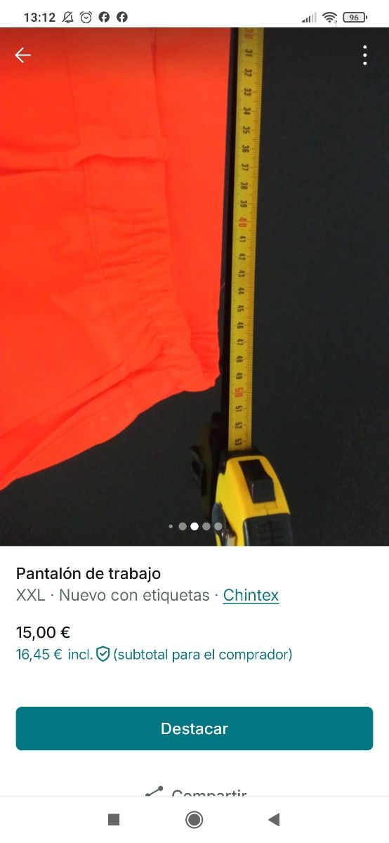 Pantalón Laboral