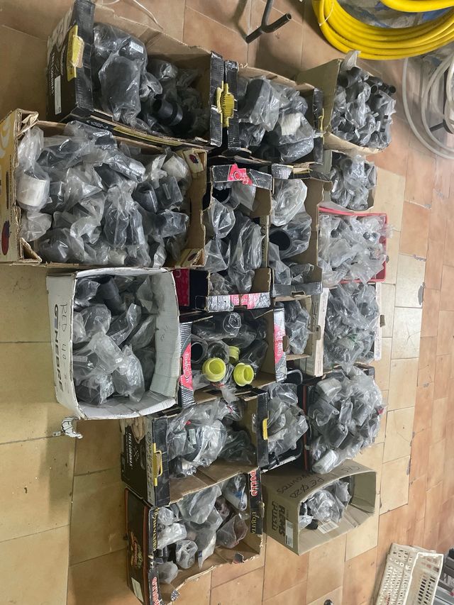 piezas polietileno gas