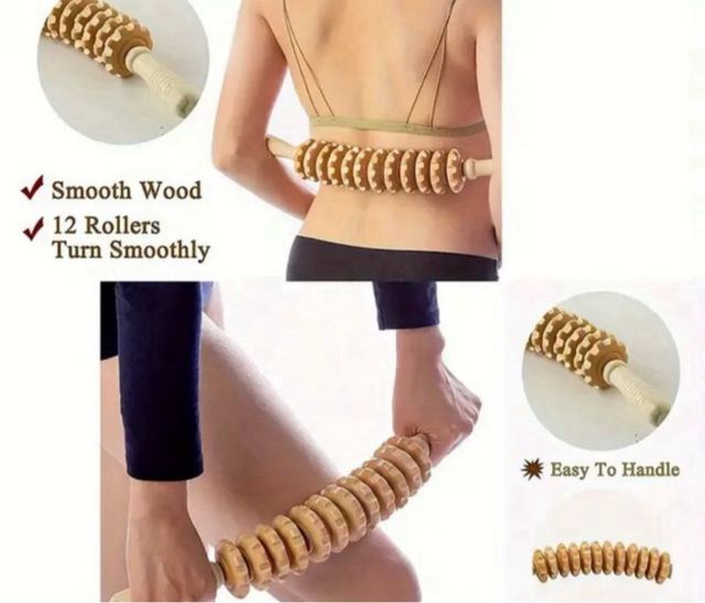 RODILLO MASAJE. ANTICELULITIS. MADEROTERAPIA