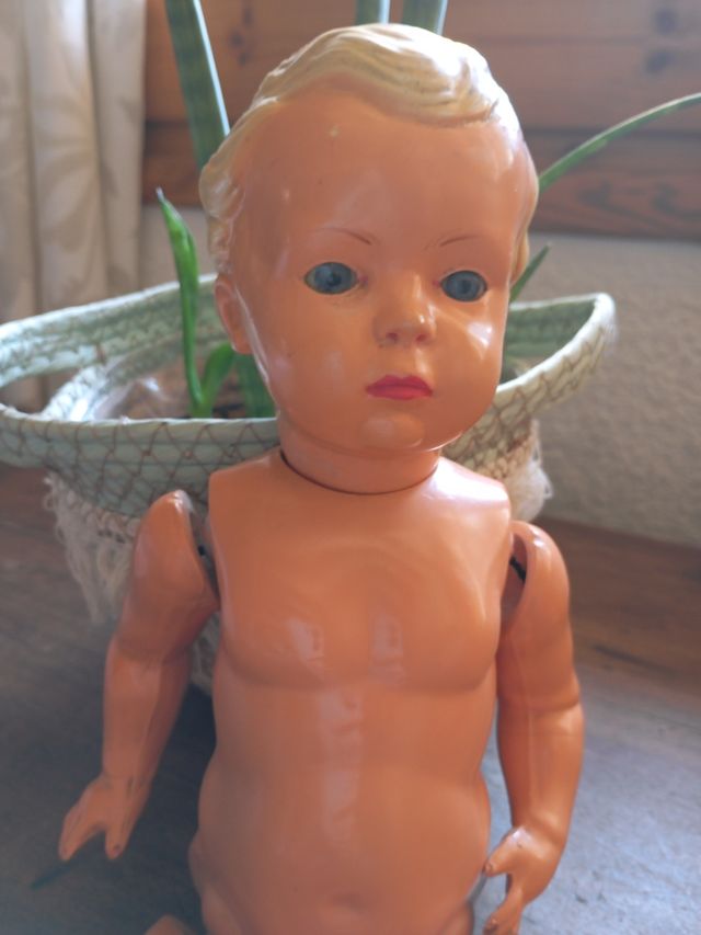 Muñeco antiguo de celuloide 