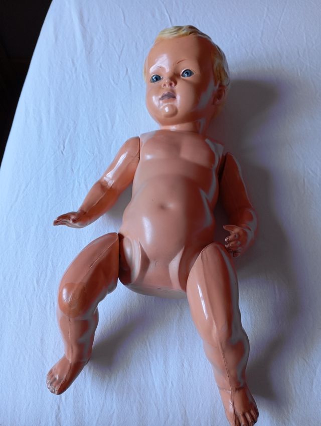 Muñeco antiguo de celuloide 