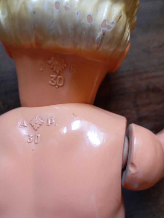 Muñeco antiguo de celuloide 