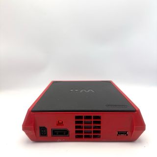 Nintendo Wii Mini rossa Con Controller Cavi