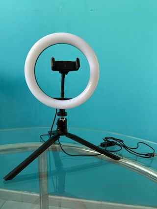 Kit anillo LED KSIX StudioLive con trípode