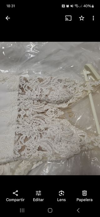 Vestido de novia sin estrenar