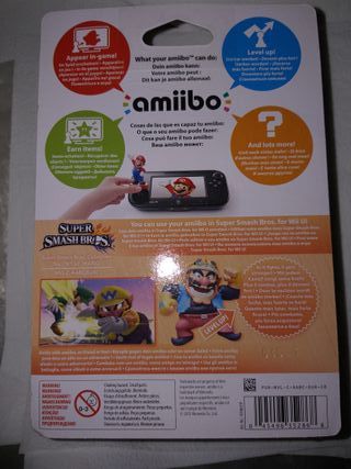 nintendo amiibo n.32 wario nuovo sigillato