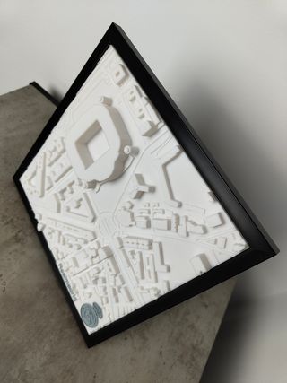 Cuadro 3D Real Madrid Santiago Bernabéu