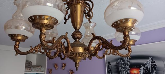 Preciosa lámpara vintage