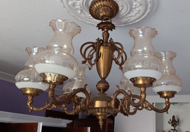 Preciosa lámpara vintage