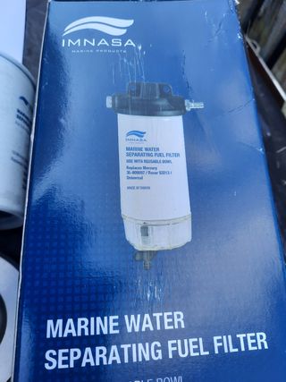 Filtro separador agua del combustible 