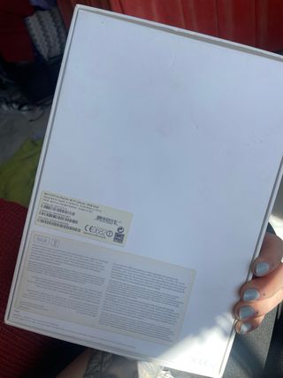 Caja vacía iPad Air