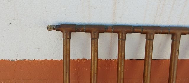 Radiador de cobre artesano