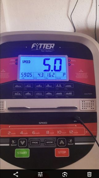 cinta para andar ejercicio y deporte 