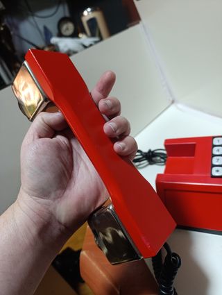 Teléfono de madera TelArt Elettronica Viareggio