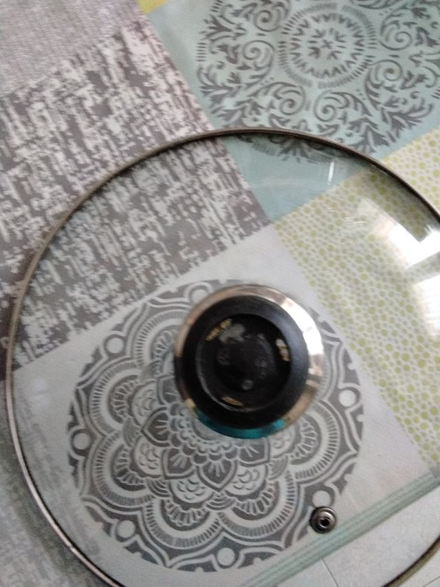 Cazuela grande con tapa de cristal Oferta!!!!!!!