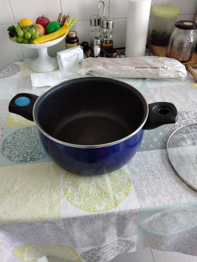 Cazuela grande con tapa de cristal Oferta!!!!!!!