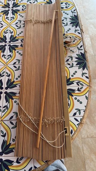 Persiana veneziana in legno come nuova