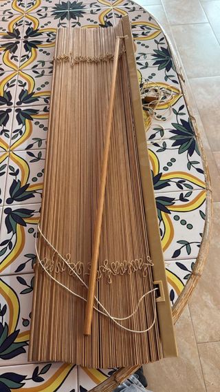 Persiana veneziana in legno come nuova