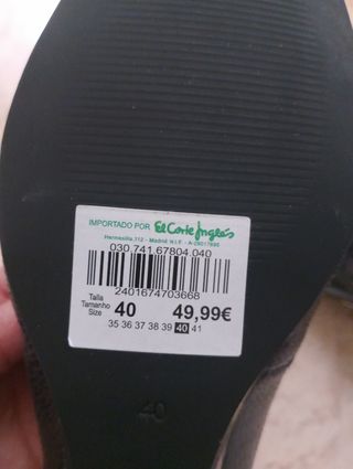 Nuevos zapatos Antea
