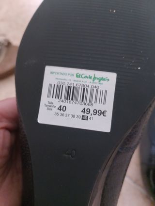 Nuevos zapatos Antea