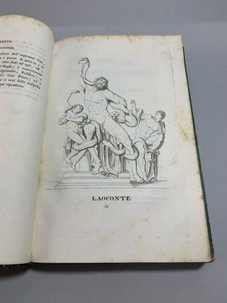 Libro antico Ditti Cretese e Darete Frigio 1819