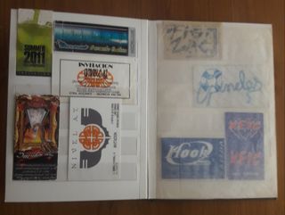 ANTIGUA COLECCIÓN DE ENTRADAS DE DISCOTE