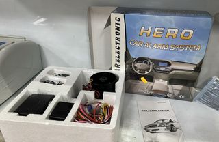 Alarma con luz y sonido para automóvil. A estrenar