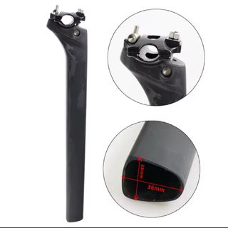 Tija de sillín de carbono para bicicleta
