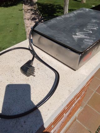 Plancha para asados eléctrica 1.500w Mel