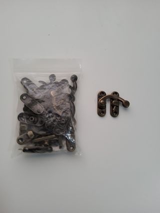12 pestillos de Gancho Vintage