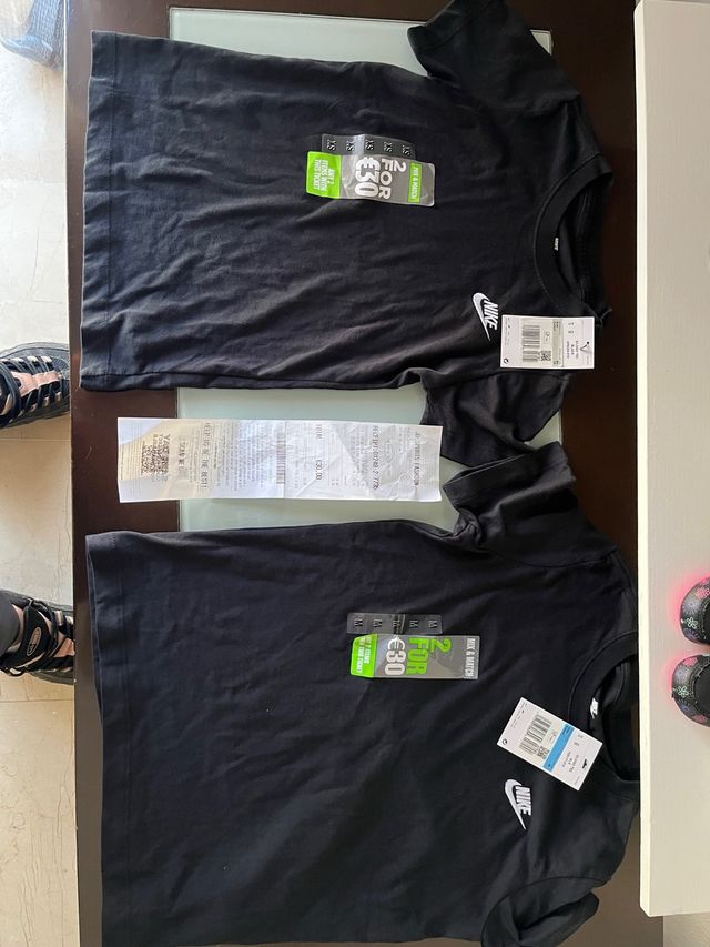 Camisetas nike junior