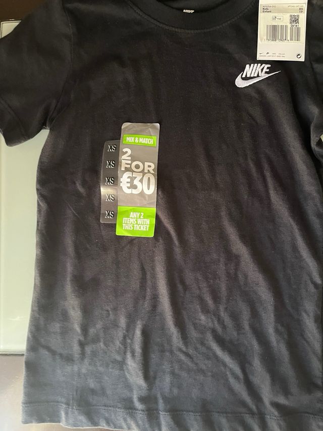 Camisetas nike junior