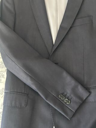 Traje de Roberto Verino azul tinta oscuro 