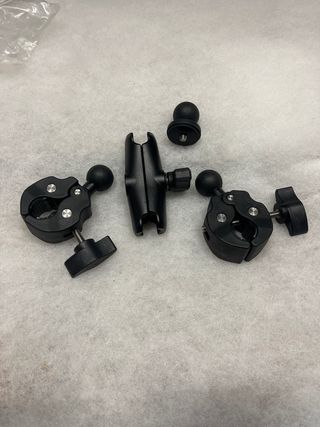 Abrazadera de garra para manillar de moto bici 
