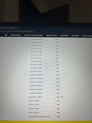 Pastillas de Freno FA188HH Kawasaki y suzuki