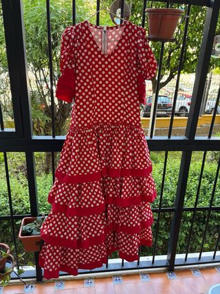 Traje de flamenca