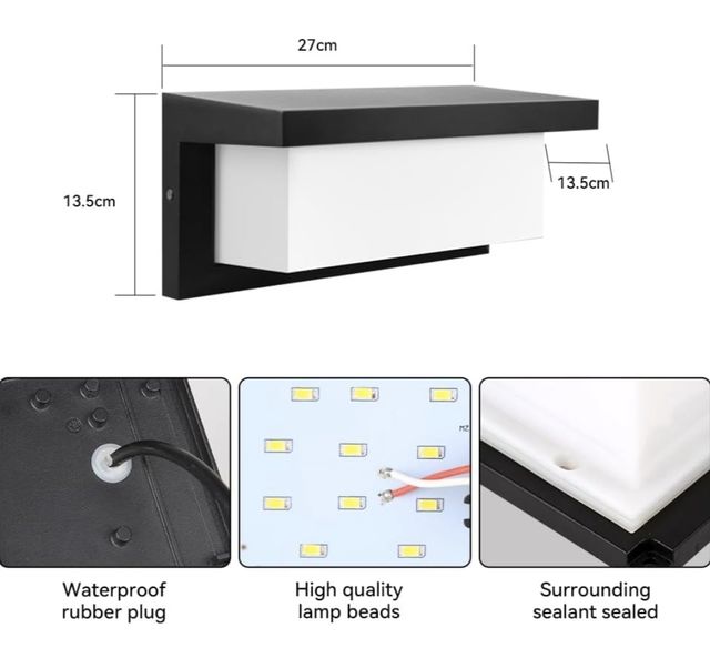 NUEVO‼️ Aplique LED exterior