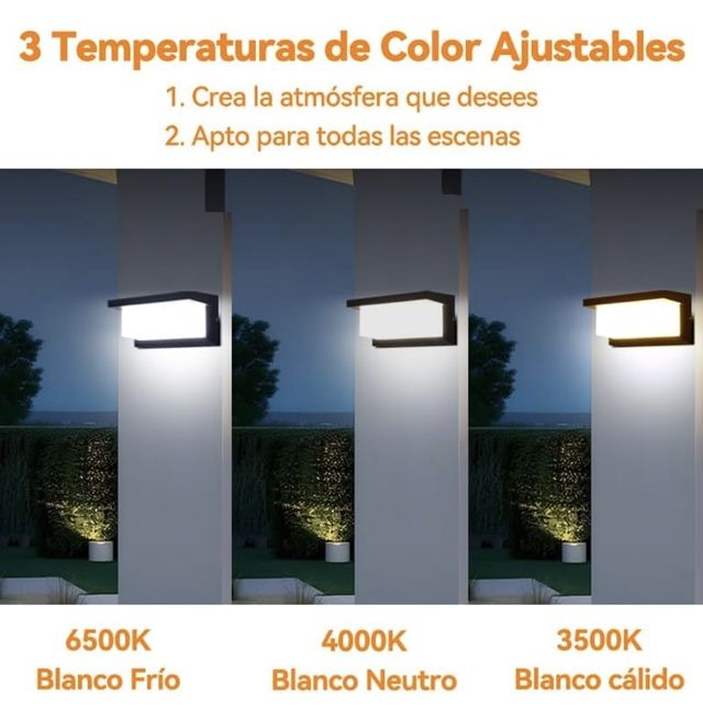 NUEVO‼️ Aplique LED exterior