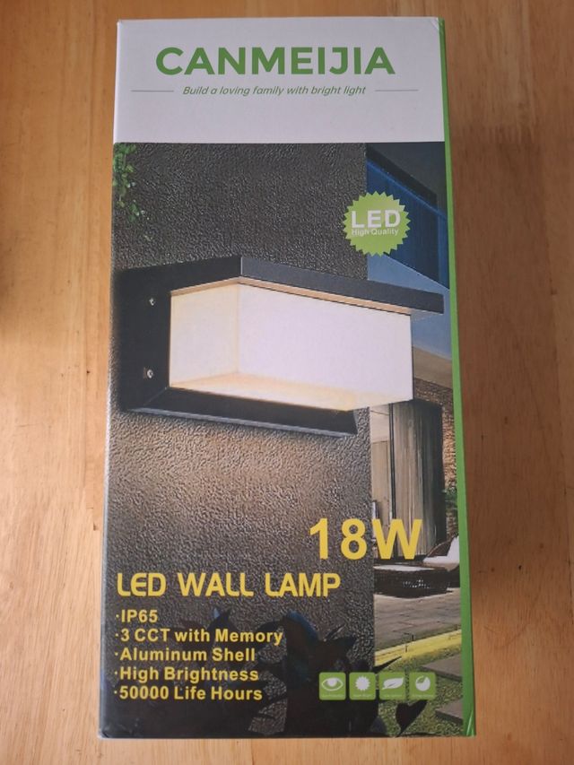 NUEVO‼️ Aplique LED exterior