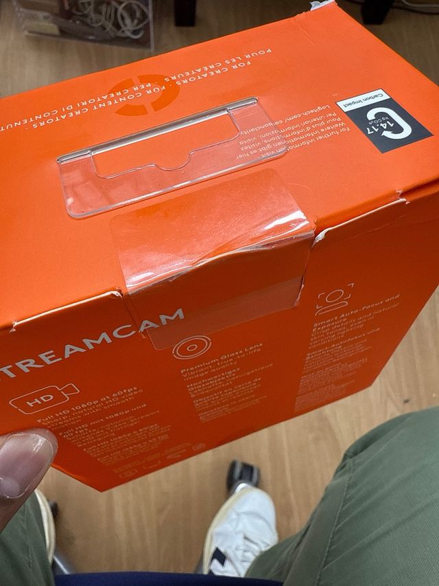 Logitech StreamCam 4K Type C New