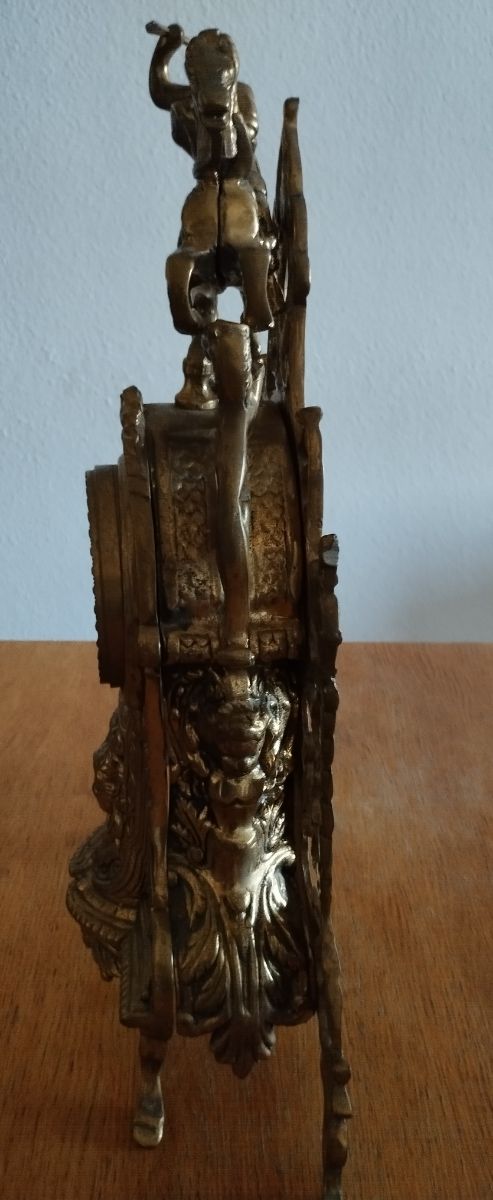 Reloj antiguo bronce