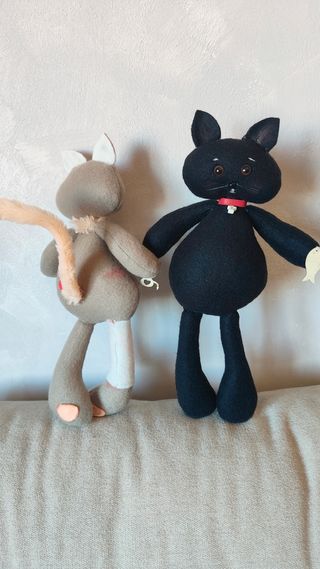 Gatos de peluche