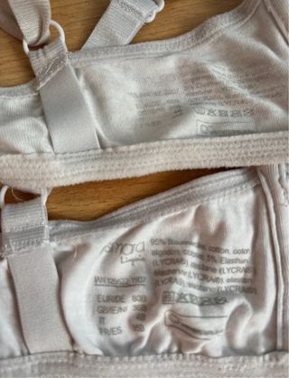 3 Sujetadores lactancia 80C