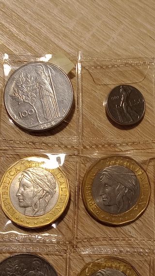 Lotto monete italiane