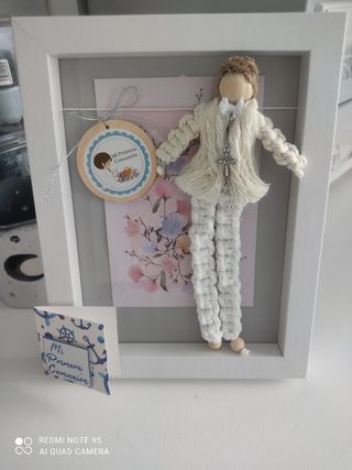 Cuadro en  macramé personalizables