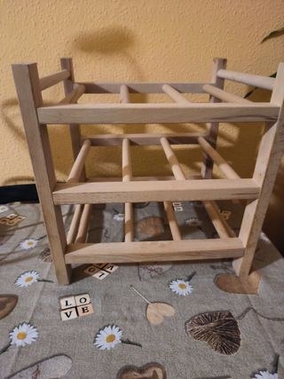 Botellero madera 
