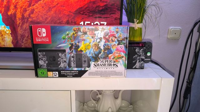 Nintendo Switch Ed Especial Smash Bros